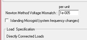 Load flow study PTW V9.0