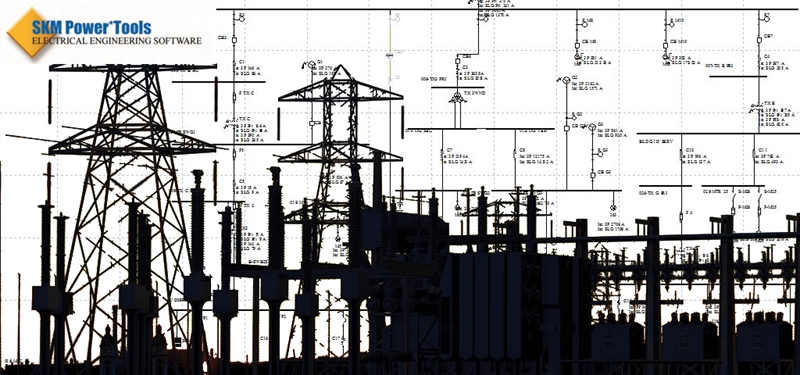 Power system modelling graphic